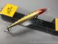 Preview: MINNOW B Wobbler, 10 cm, schwimmend, Farbe: SBG (Black Stripes on Gold), mit Rasselkammern von Bagley Bait